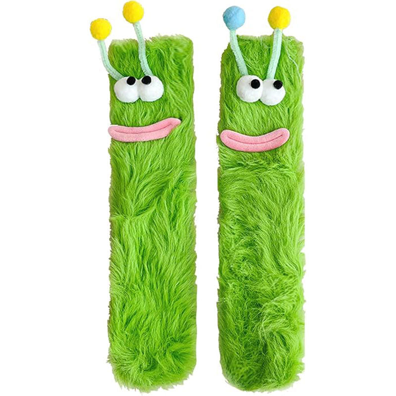 Ankle Socks, Winter Fuzzy Socks for Women Girls Cosy Soft Warm Casual Home Sleep Sock Cartoon Dolls Sock