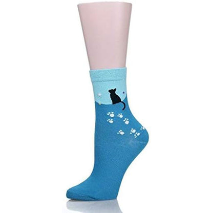 Cute Socks Women Cat: Animal Novelty Socks for Women Girls