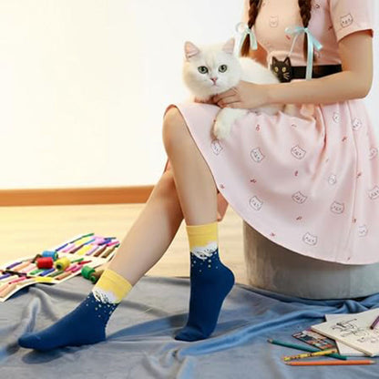 Cute Socks Women Cat: Animal Novelty Socks for Women Girls